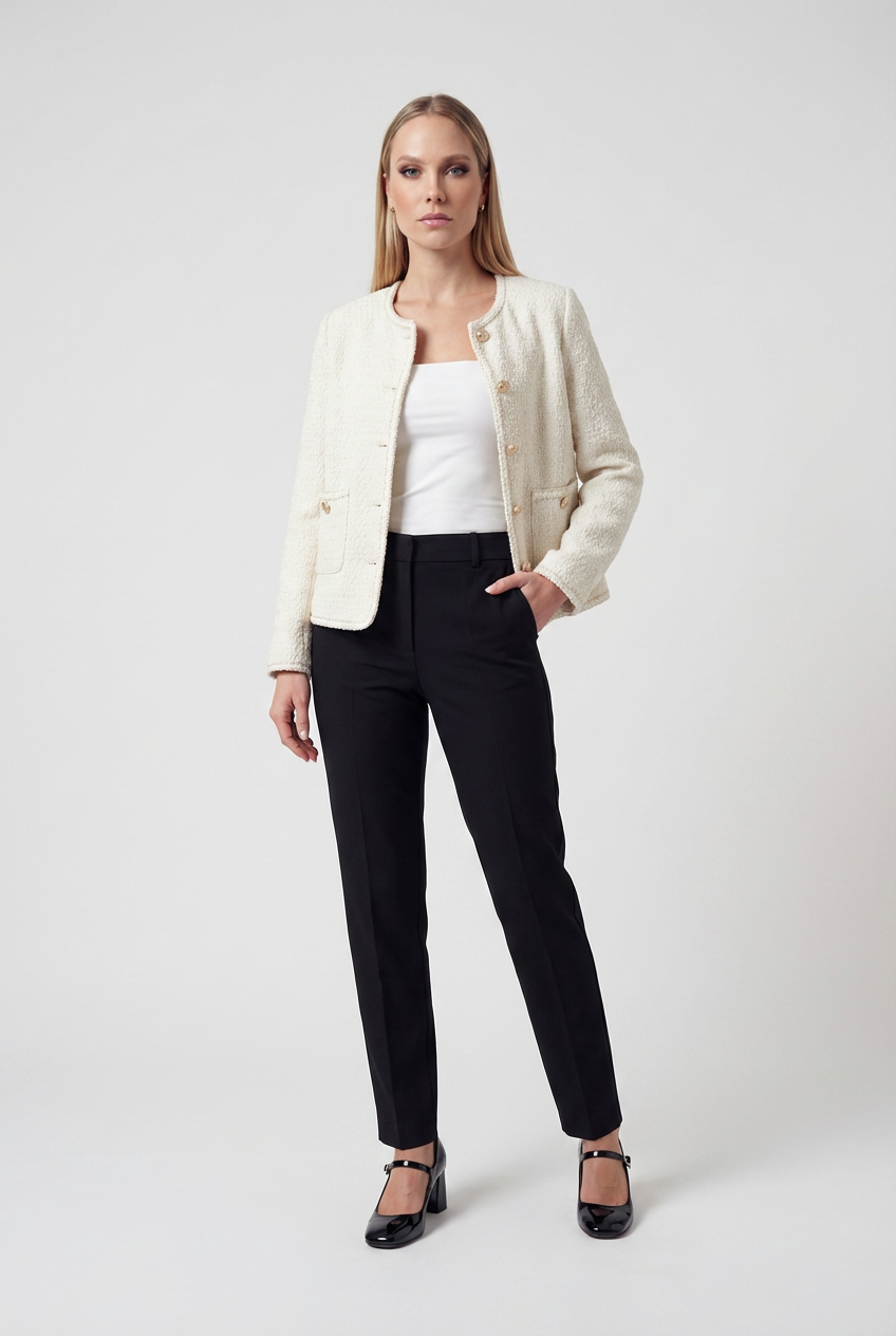 Cardigan : Women's Vintage Knit Cardigan Sweater - Soft Cotton Blend, Button-Front in van Vanda Liamo