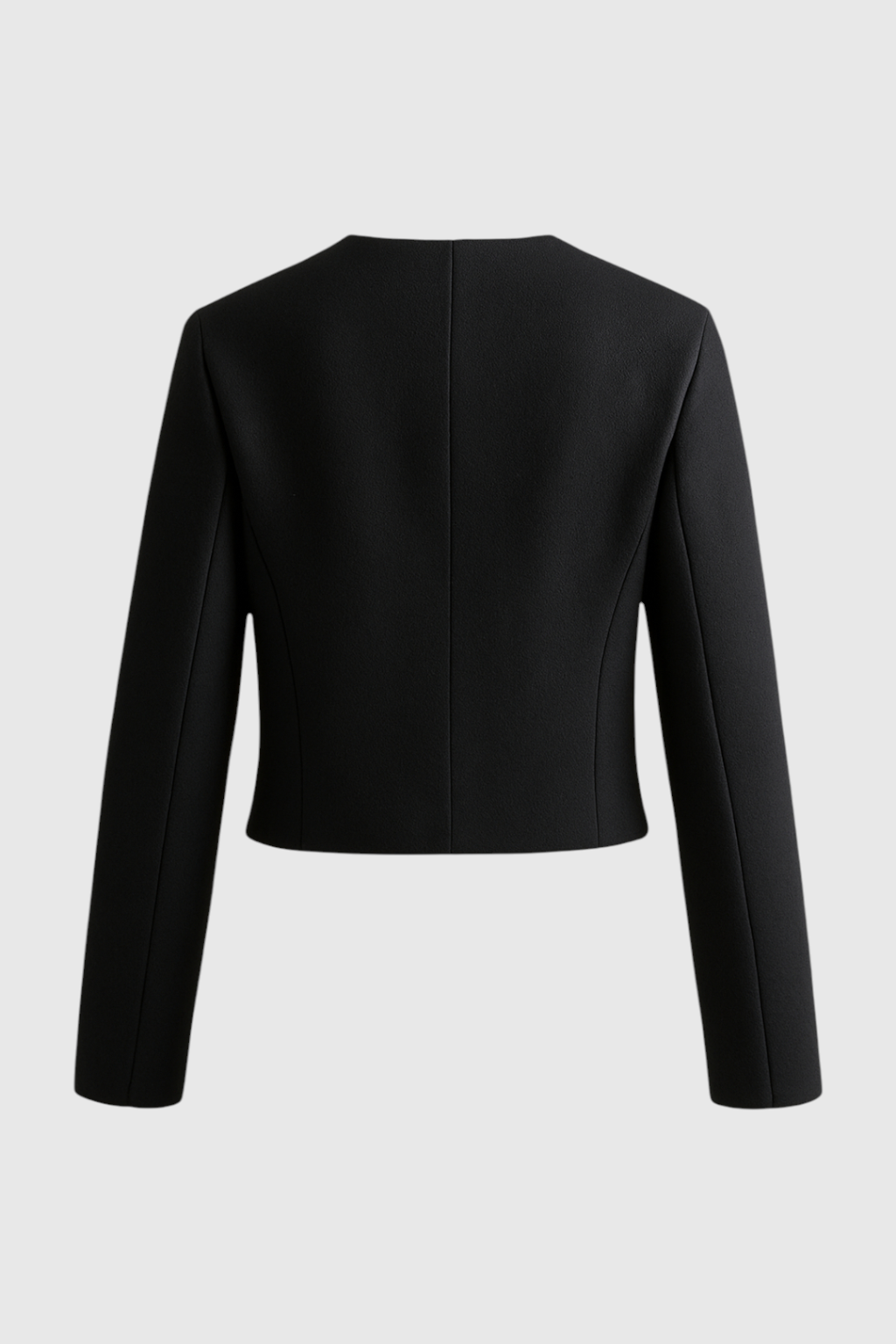 Jacket : Women's Black Winter Short Jacket in van Vanda Liamo