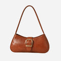 Baguette Bag Women | Luxury Vintage Shoulder Bag | PU Leather