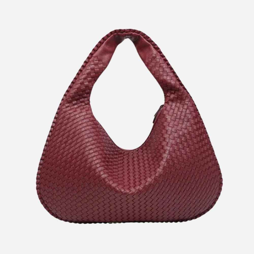 Trendy Gevlochten Schouder Tas - Must-Have Designer Look voor Elke Dag