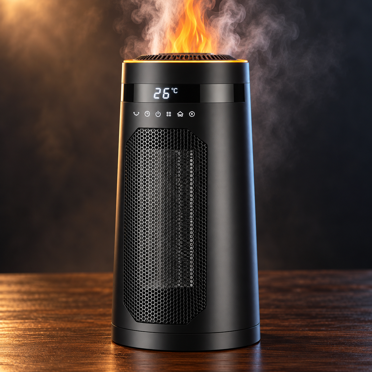 FlameHeat Ceramic Space Heater 1500W