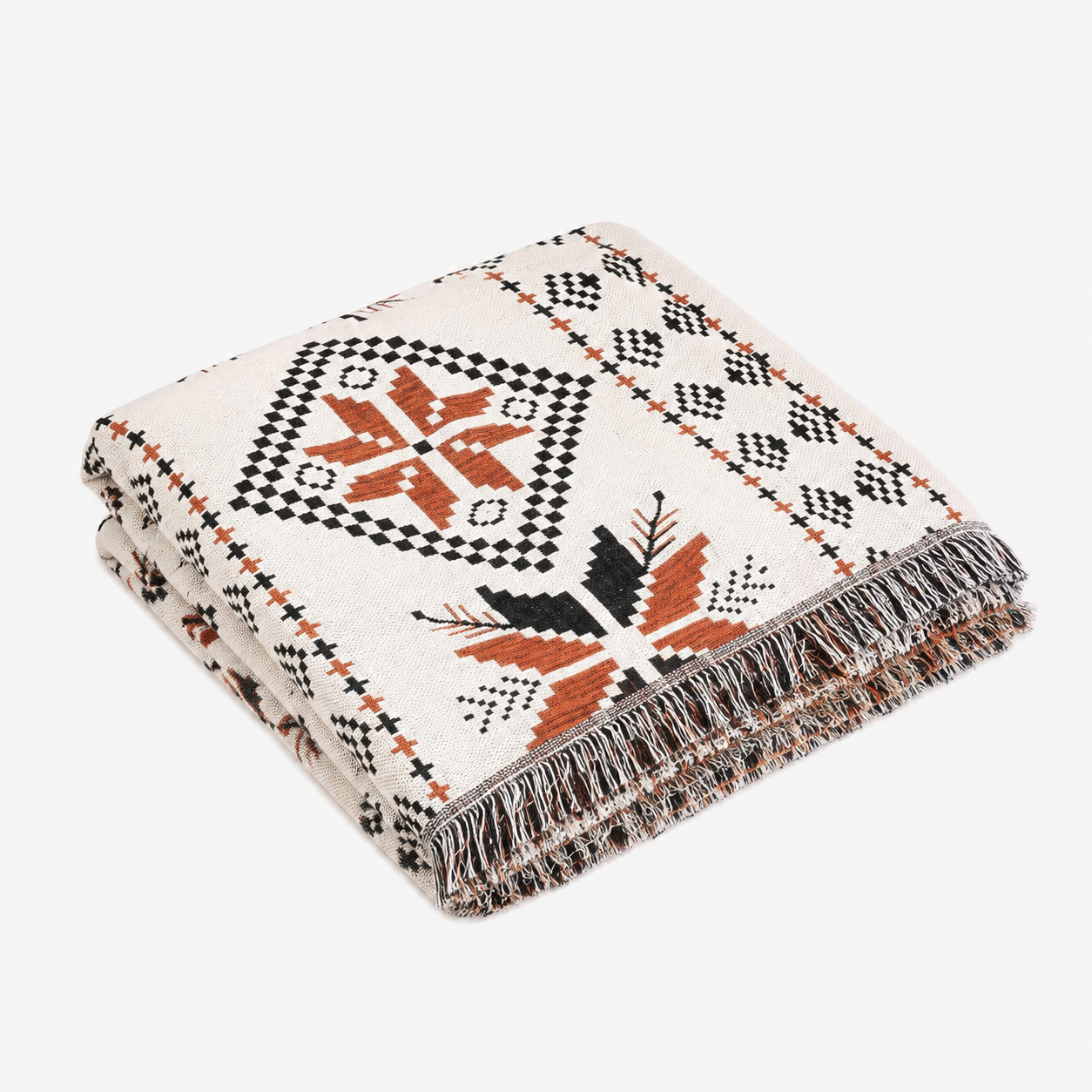 house & garden : Boho Picnic Blanket in van Vandaliamo