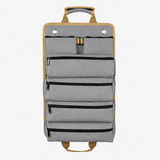 Roll-up tool bag for organizing tools