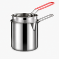 1200ML Deep Fryer Pot with Strainer Basket