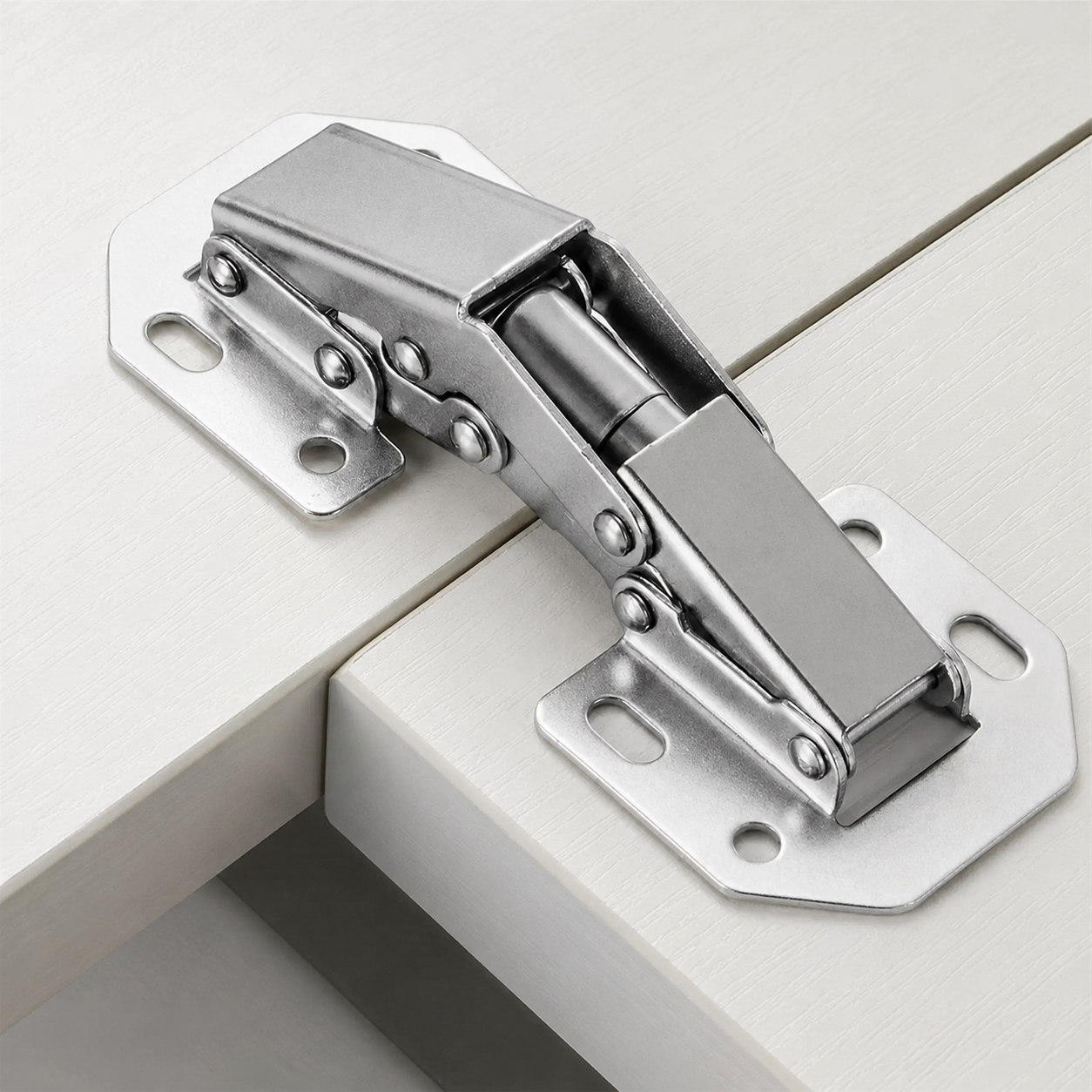 Soft-Close Frameless Cabinet Hinges (10 Pieces)