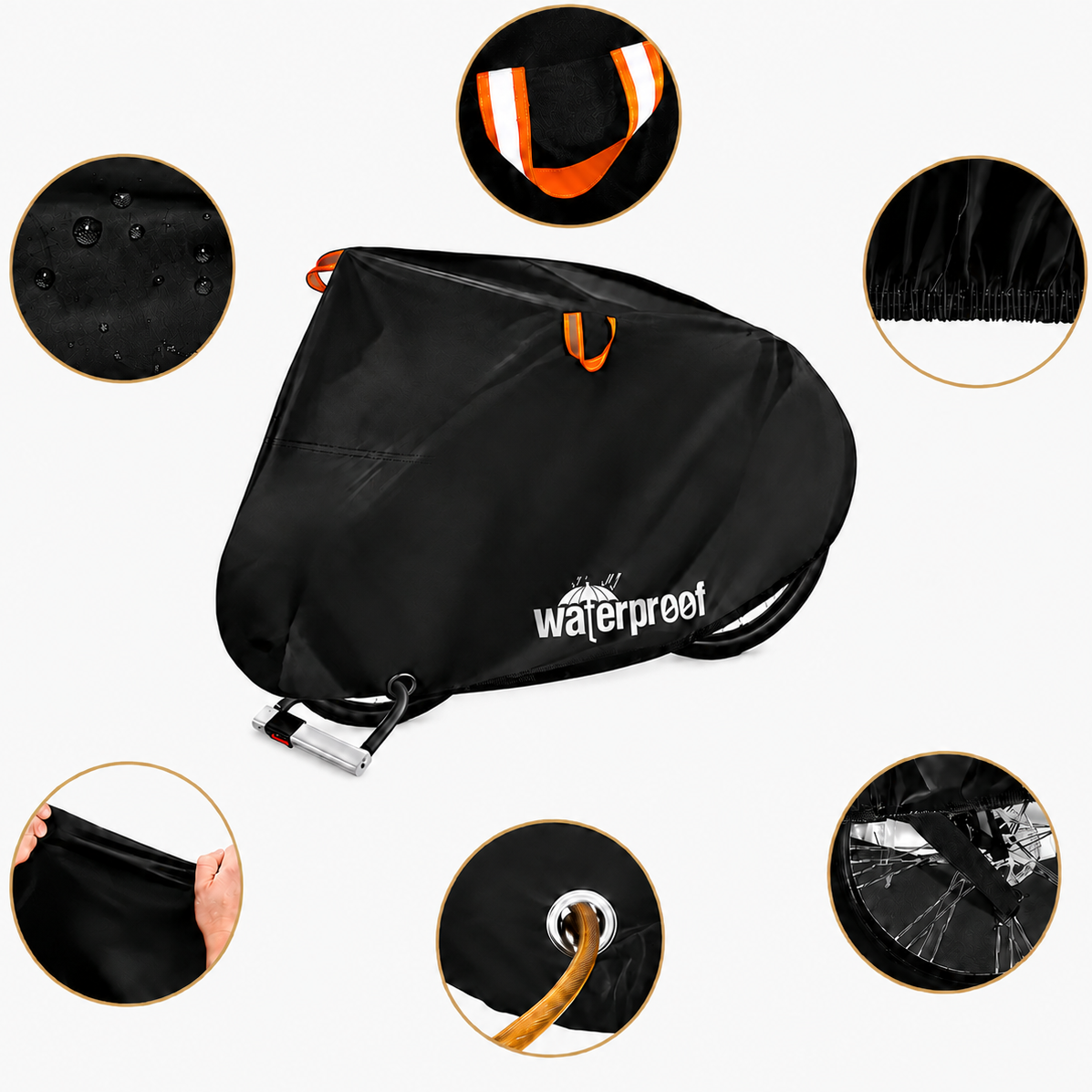 Garage & Vehicles : Heavy-Duty Motorcycle Cover - Weather-Resistant & Durable in van Vandaliamo