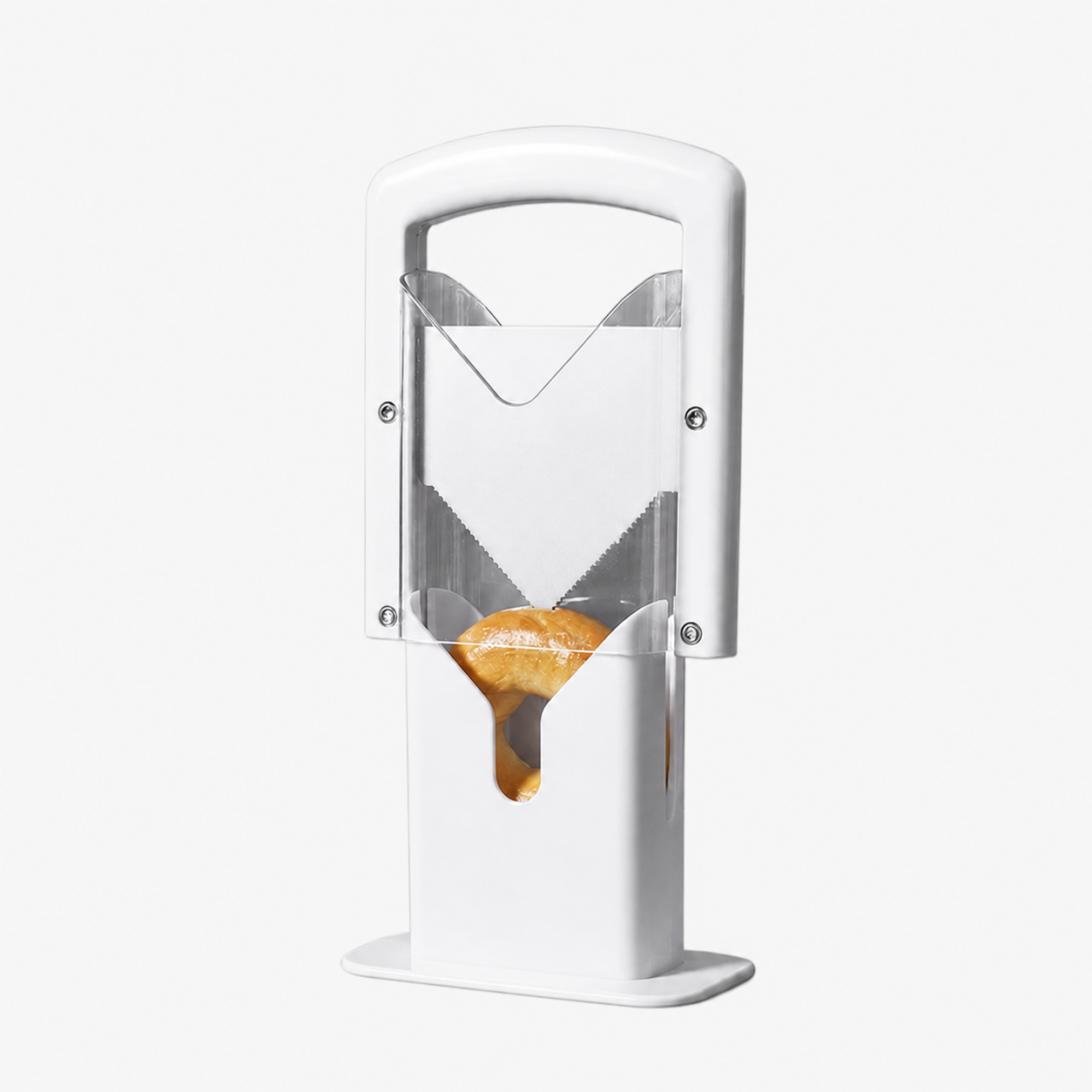Precision Guillotine Bagel & Bun Slicer