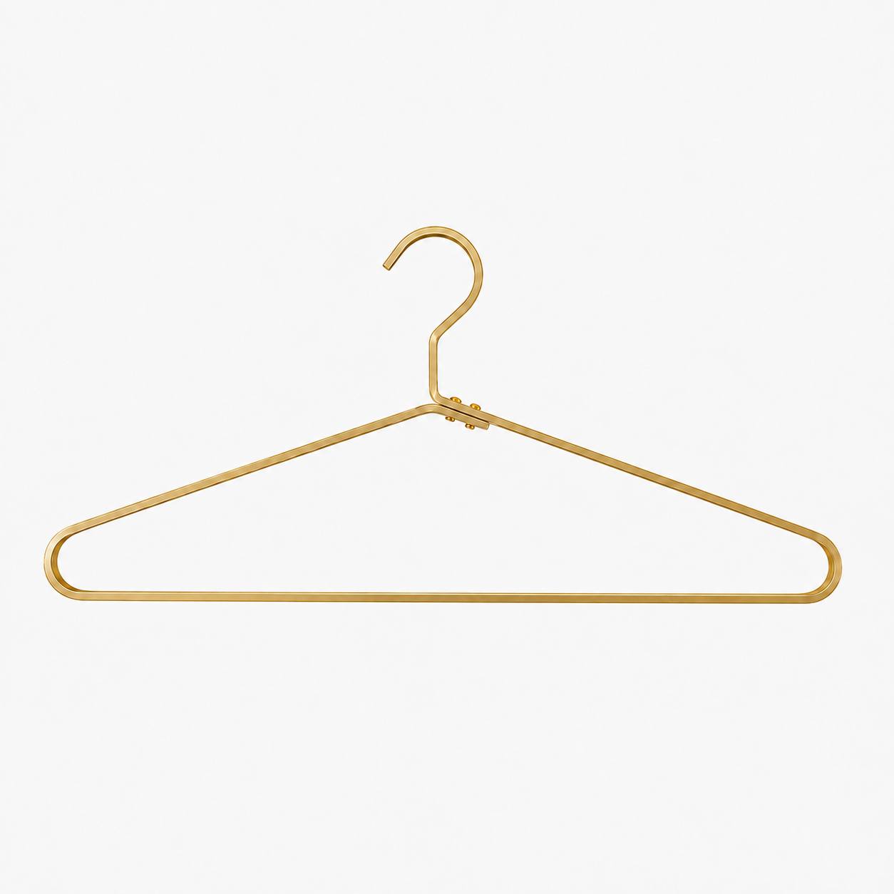 Kleiderbügel : Non-slip Slim Aluminum Hangers in Gold Finish van Vandaliamo