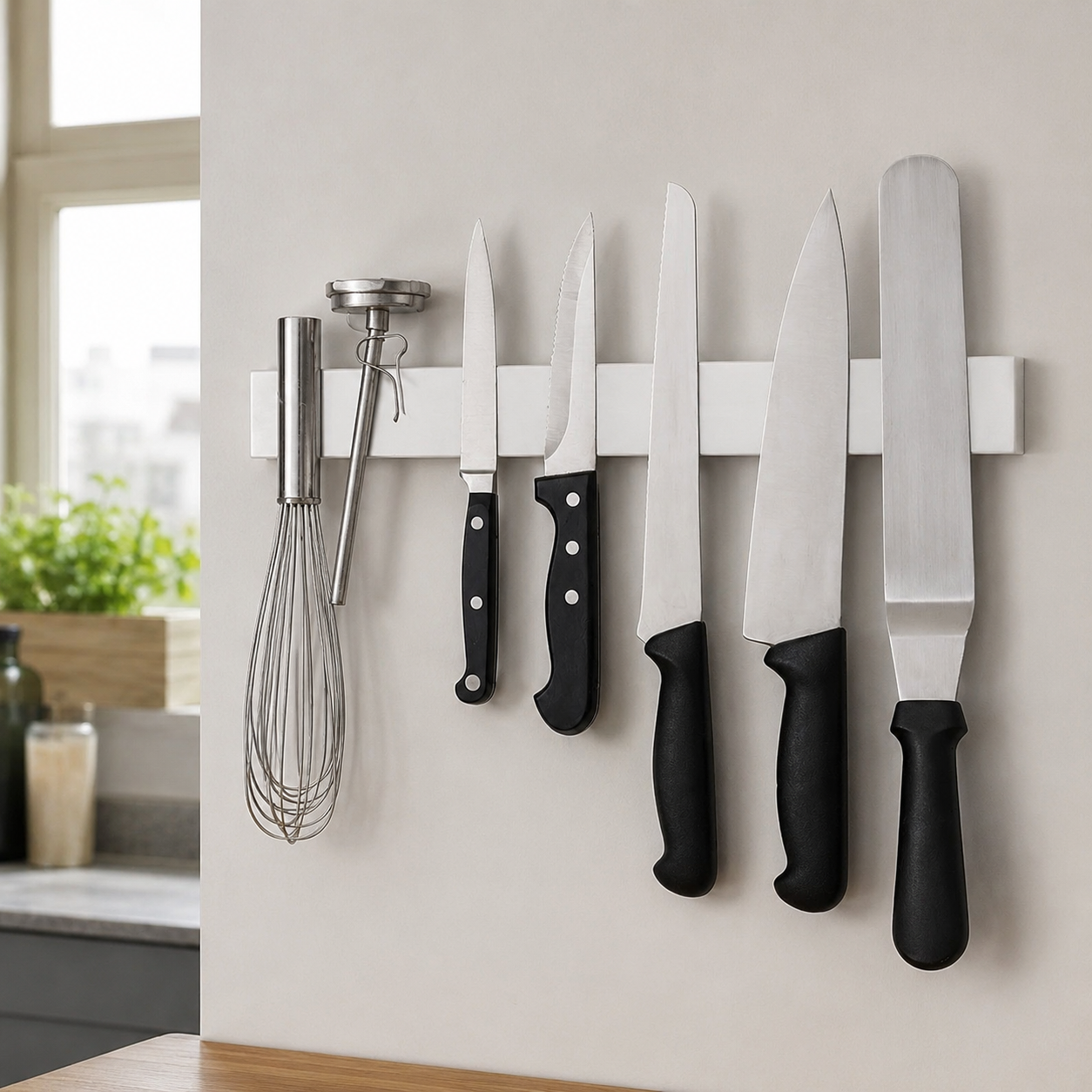 14 Inch Stainless Steel Magnetic Knife & Tool Holder Bar