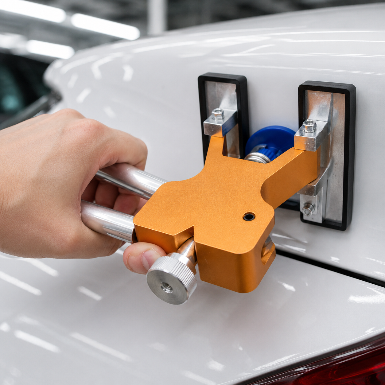 Paintless Car Dent Repair Bridge Puller Tool Set