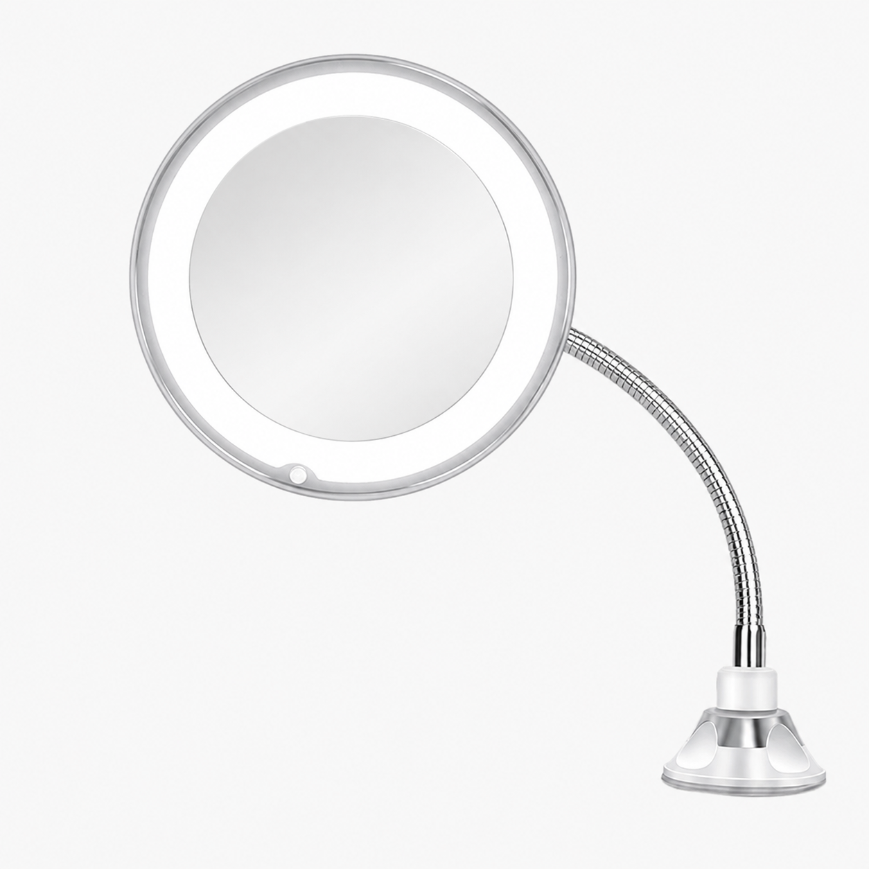 10X Magnifying LED Lighted Flexible Gooseneck Mirror