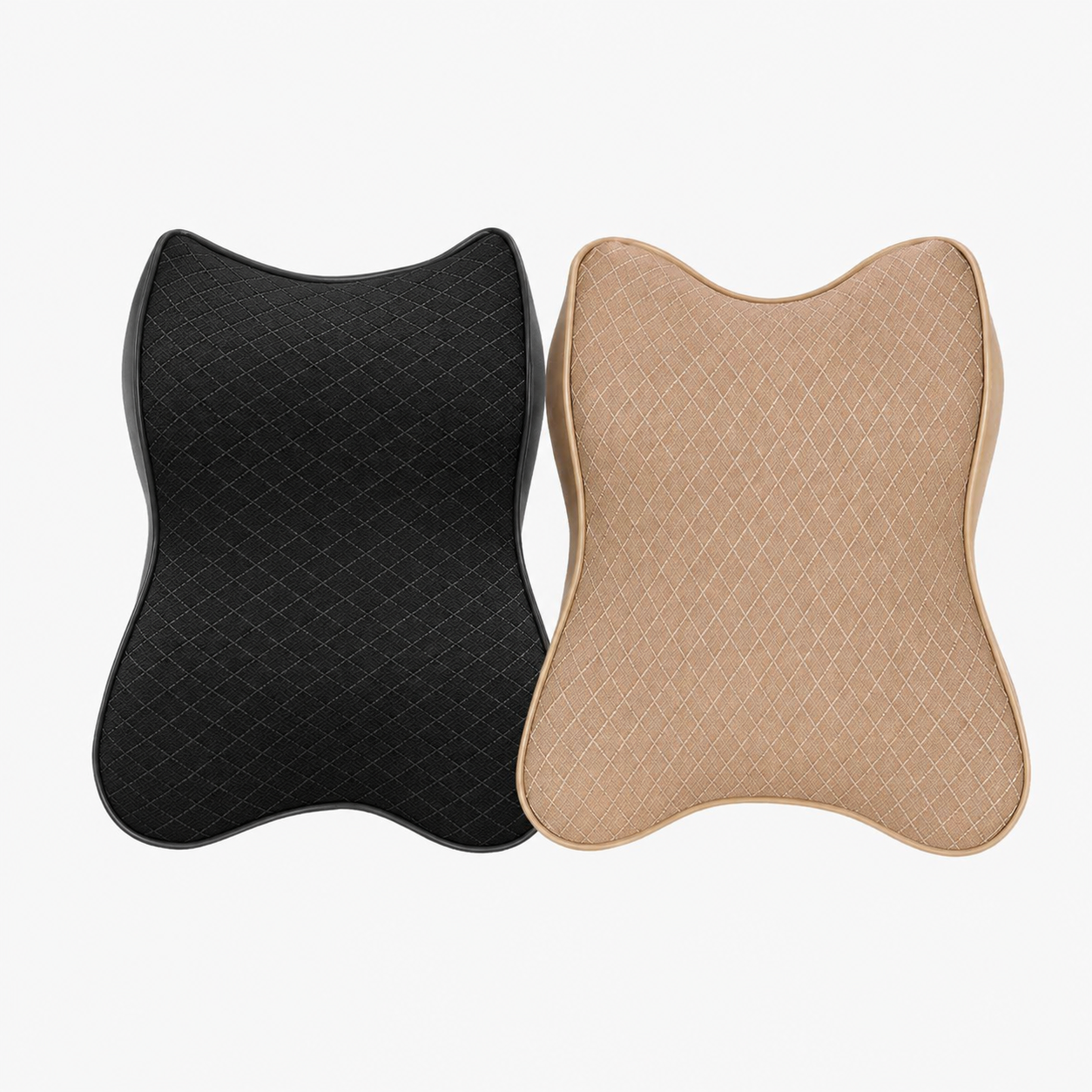 Memory Foam Car Seat Neck and Back Pillow