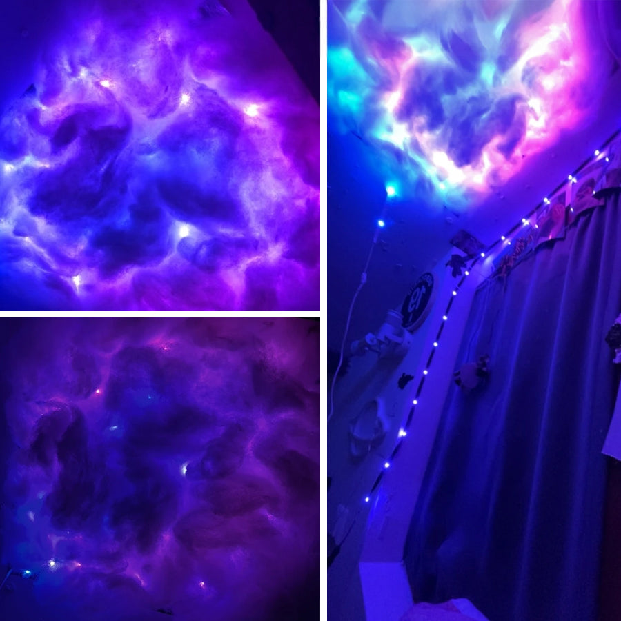 LED Cloud Light : Dream Cloud Light – Music Sync RGB LED Lamp in van Vanda Liamo