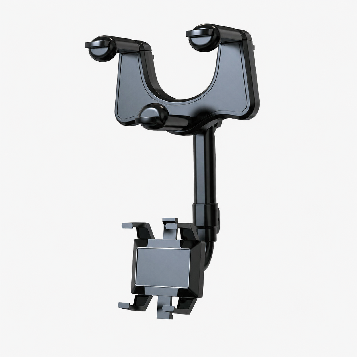 Universal Rearview Mirror Hands-Free Phone Holder