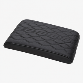 Automotive : Memory Foam Leather Car Armrest Cushion (Universal style) in Black van Vandaliamo