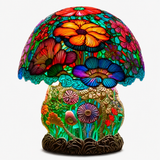 Handcrafted Stained Glass Table Lamp