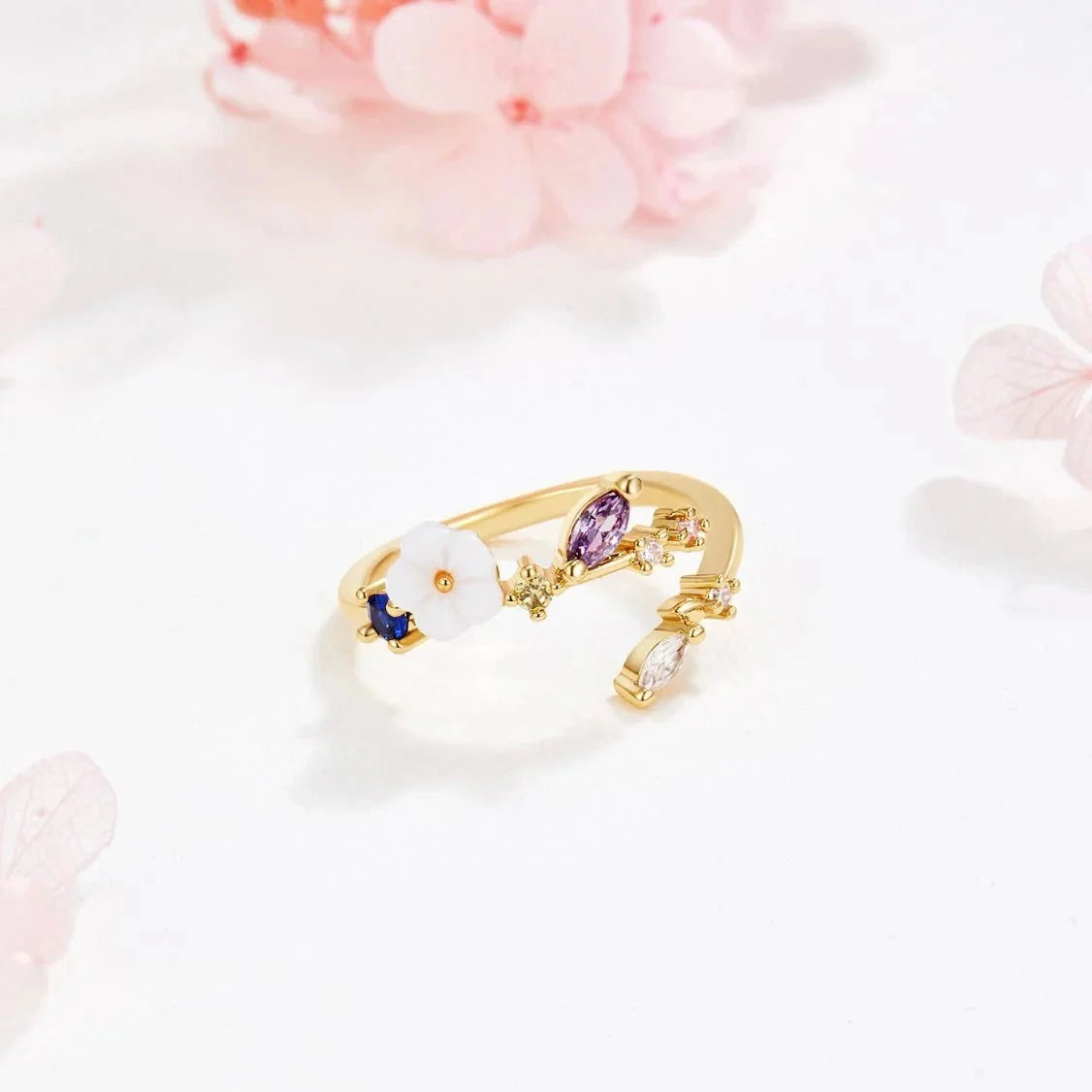 Ring : Blossom Ring in van Vandaliamo