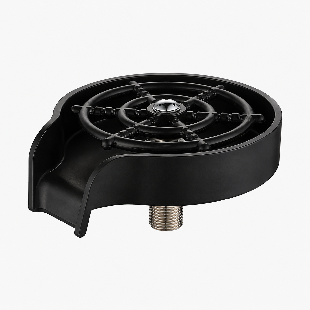 High-Pressure Kitchen Sink Glass and Cup Rinser