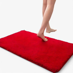 house & garden : Absorbent and non-slip bath mat - Premium Quality, Fast Shipping in Red van Vandaliamo