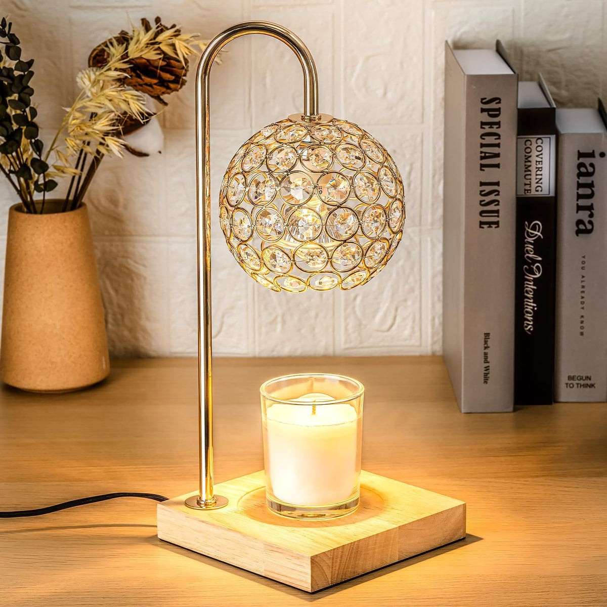 Candle Warmer Lamp : Candle Warmer Lamp – Flameless Wax Melting Light in van Vandaliamo