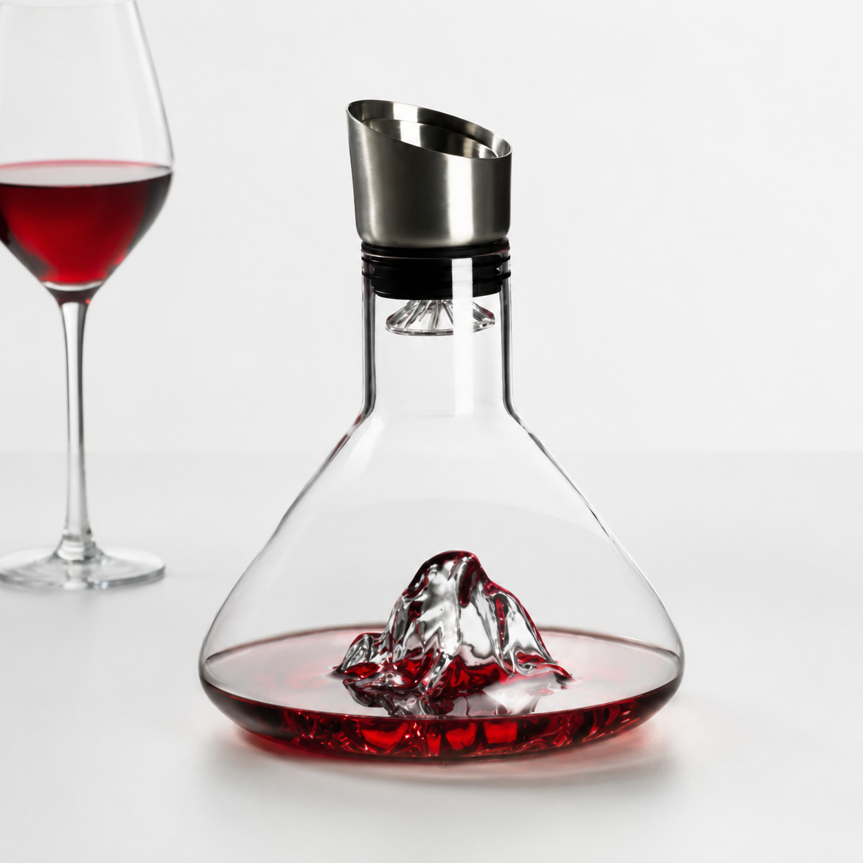 1500ml Crystal Wine Decanter with 12-Channel Aeration System