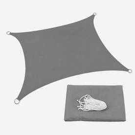 house & garden : SailShade - Waterproof Outdoor Sun Shade in Grey van Vandaliamo