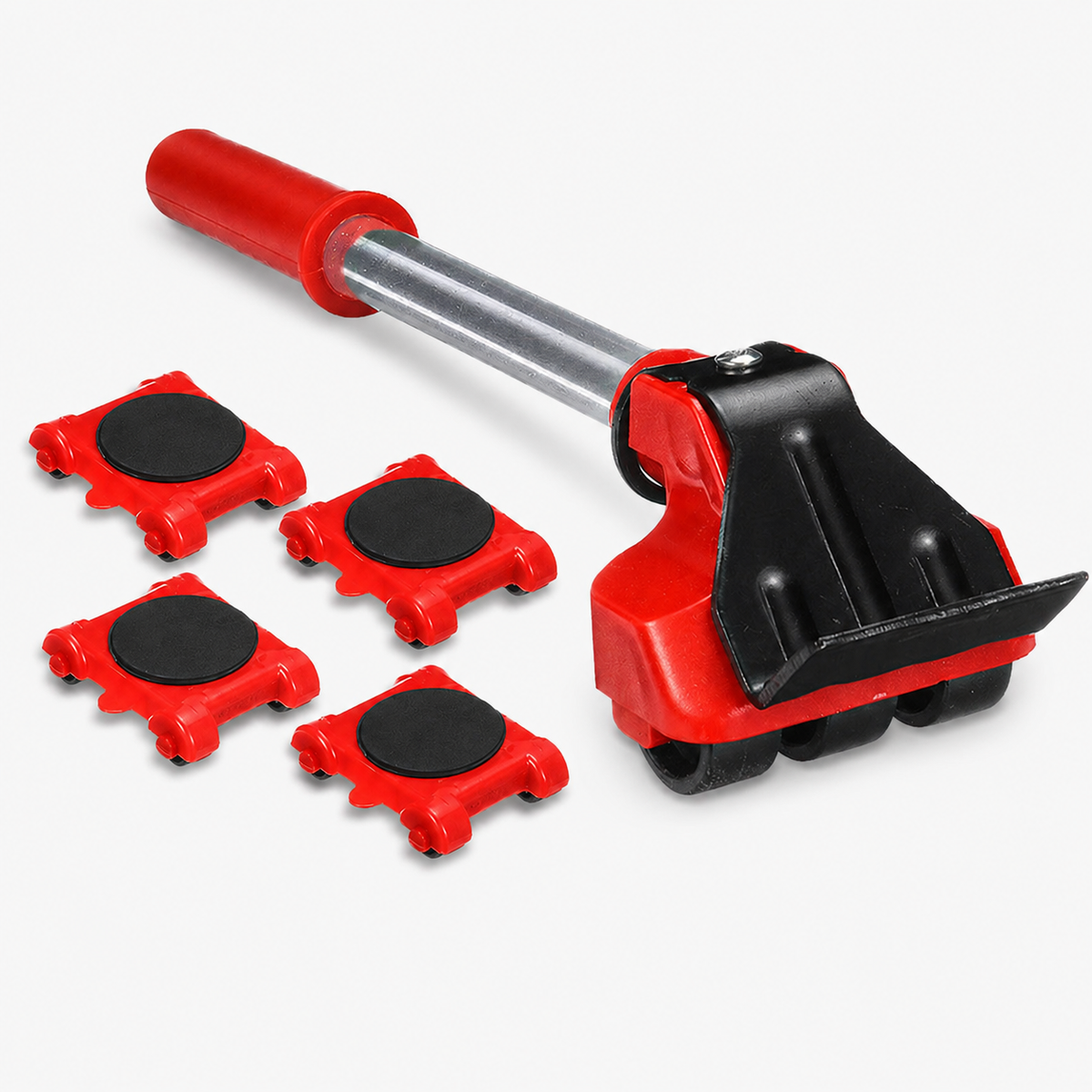 Heavy-Duty Furniture Lifter Tool Set with 360° Rotating Mover Sliders