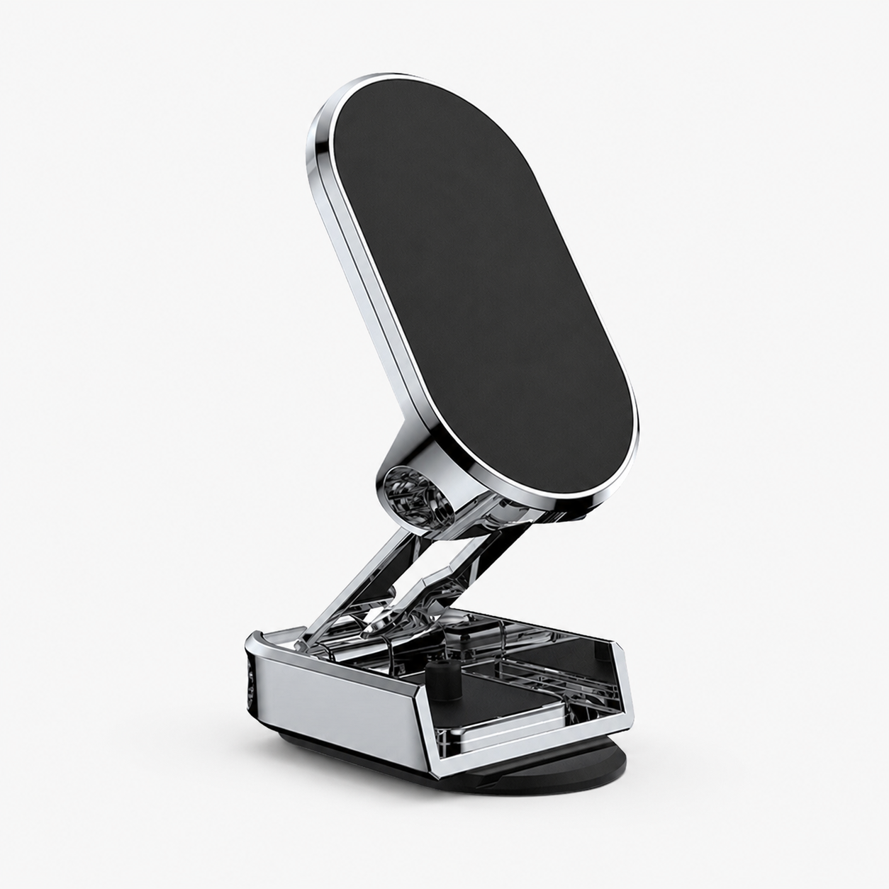 Folding Magnetic Alloy Car Phone Holder