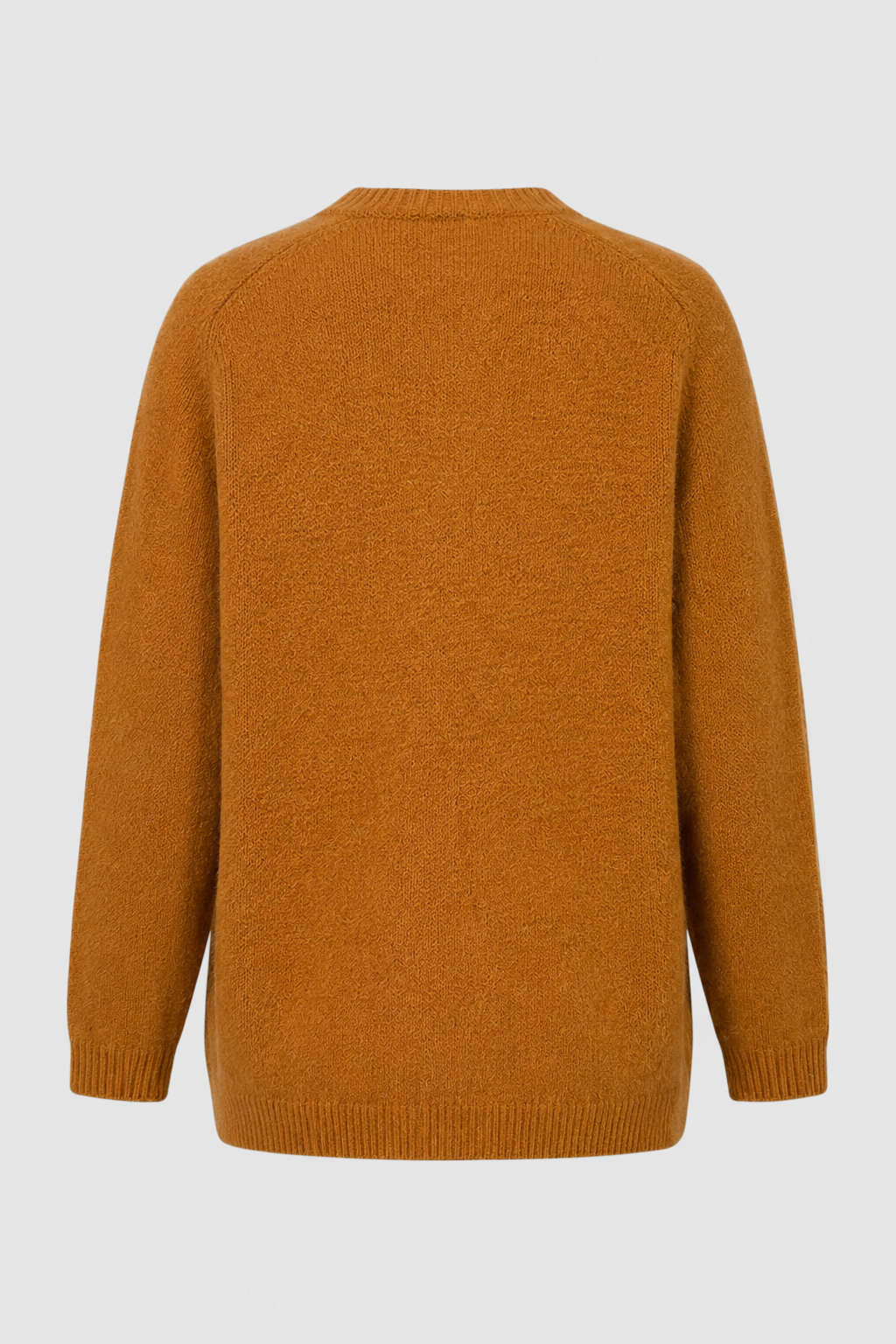 Cardigan : Women's Brown V-Neck Knit Cardigan in van Vanda Liamo