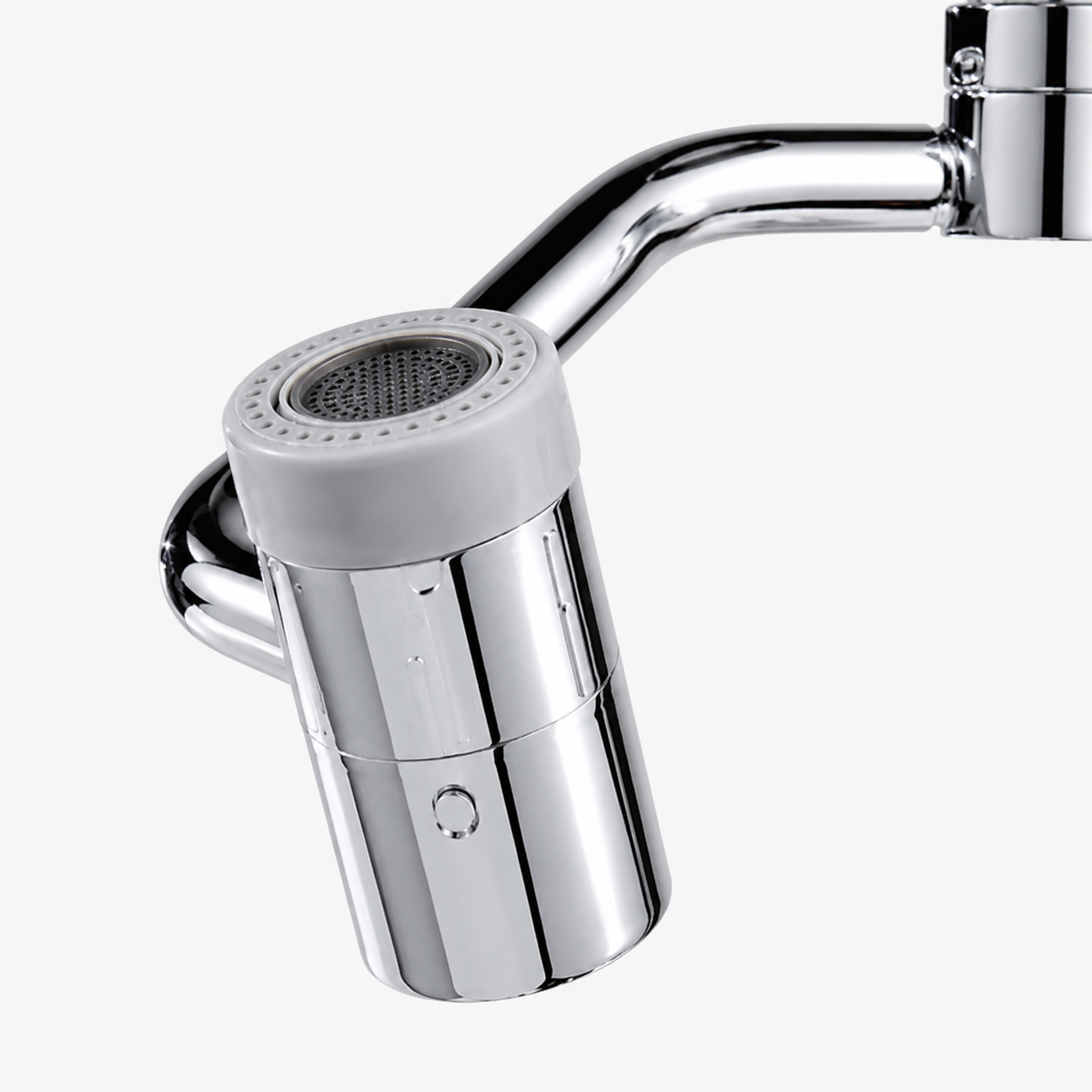 Rotating Universal Faucet Extender Attachment