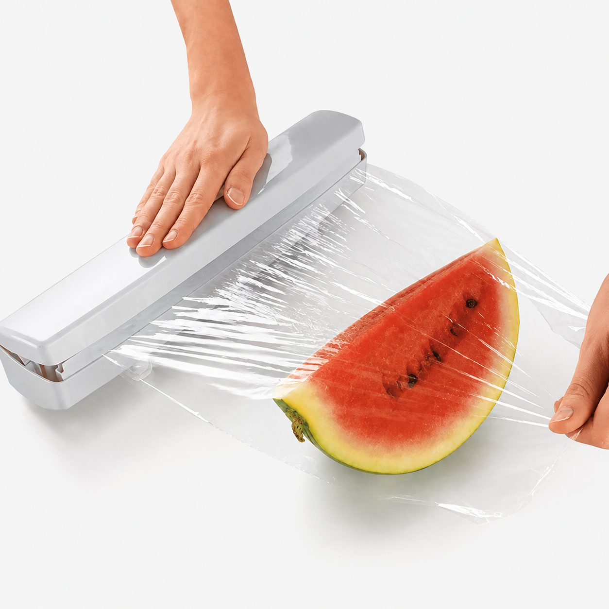 Plastic Wrap & Foil Dispenser with Precision Cutter