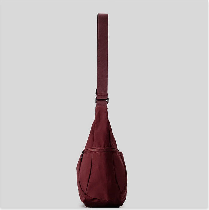 Hobo Bag : Crescent Moon Hobo Bag – Sculptural Curved Shoulder Bag in van Vanda Liamo