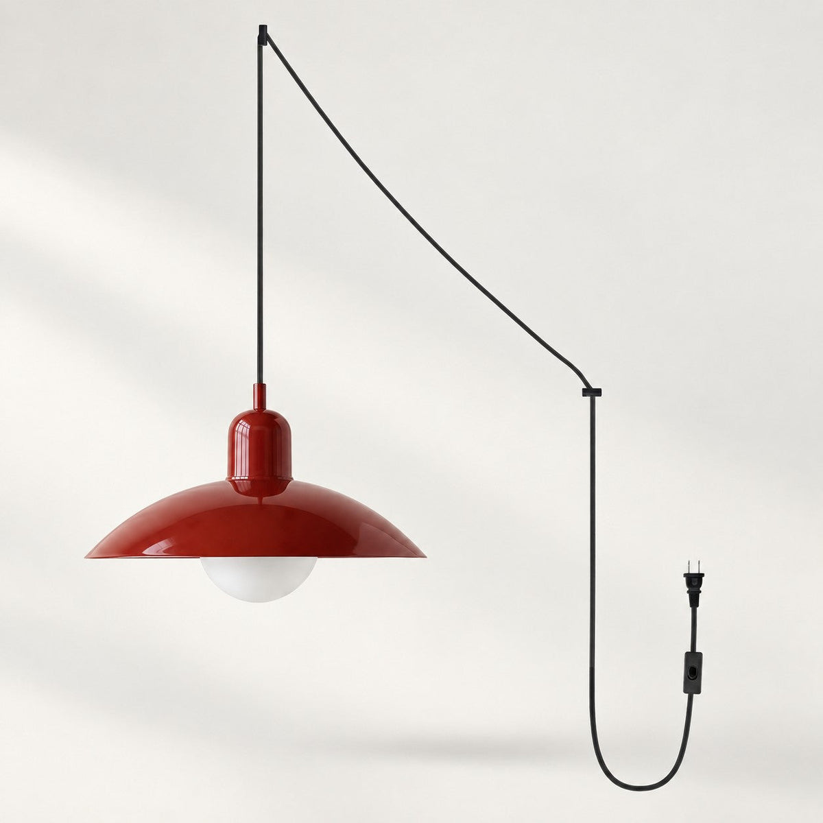 Home Decor : Mid Century Bauhaus Plug-In Pendant Light in van Vandaliamo
