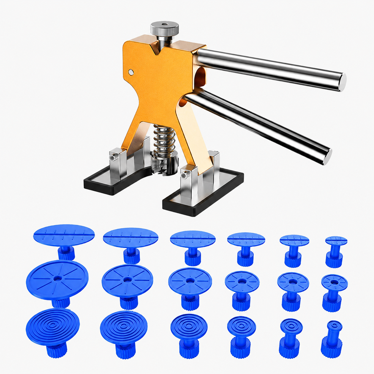 Paintless Car Dent Repair Bridge Puller Tool Set