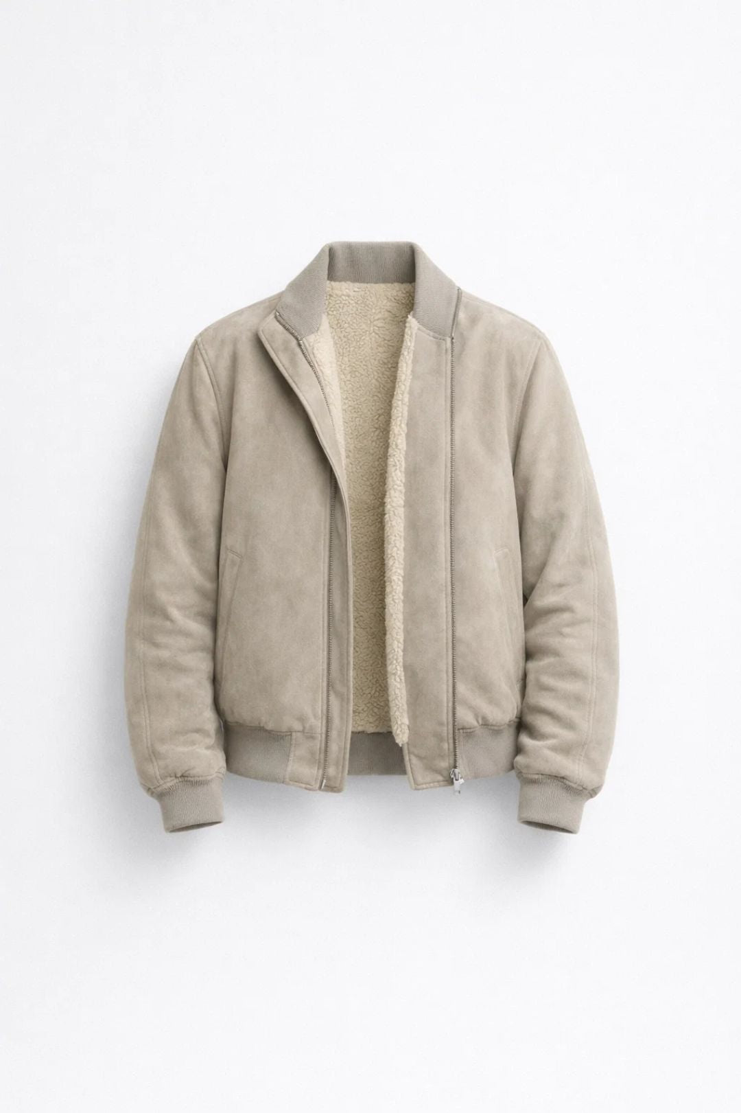 Menswear/Outerwear : Men's Zip Jacket - Rugged Hip-Length Winter Coat in van Vanda Liamo