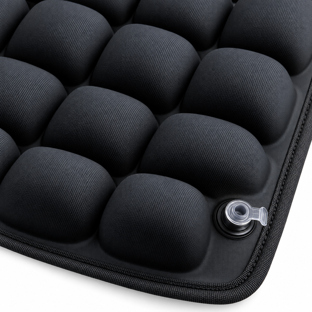 Inflatable Seat Cushion - Ergonomic Air Cushion with 36 Air Cells