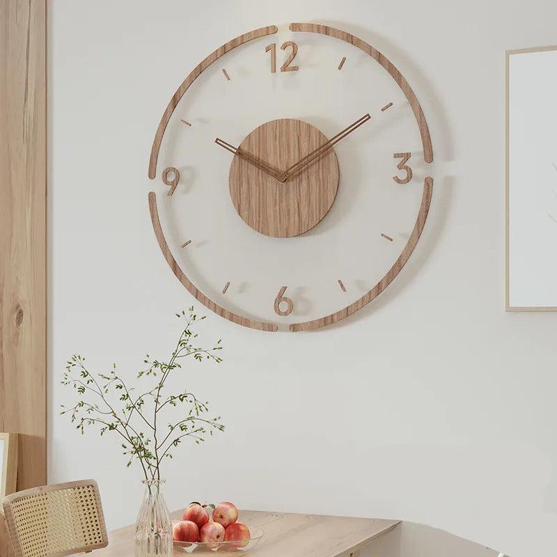 Minimal Wood Wall Clock – Clean Design, Best-Seller