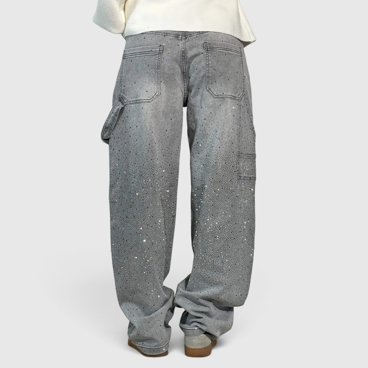 Women's Wide Leg Pants - High Waist Trousers