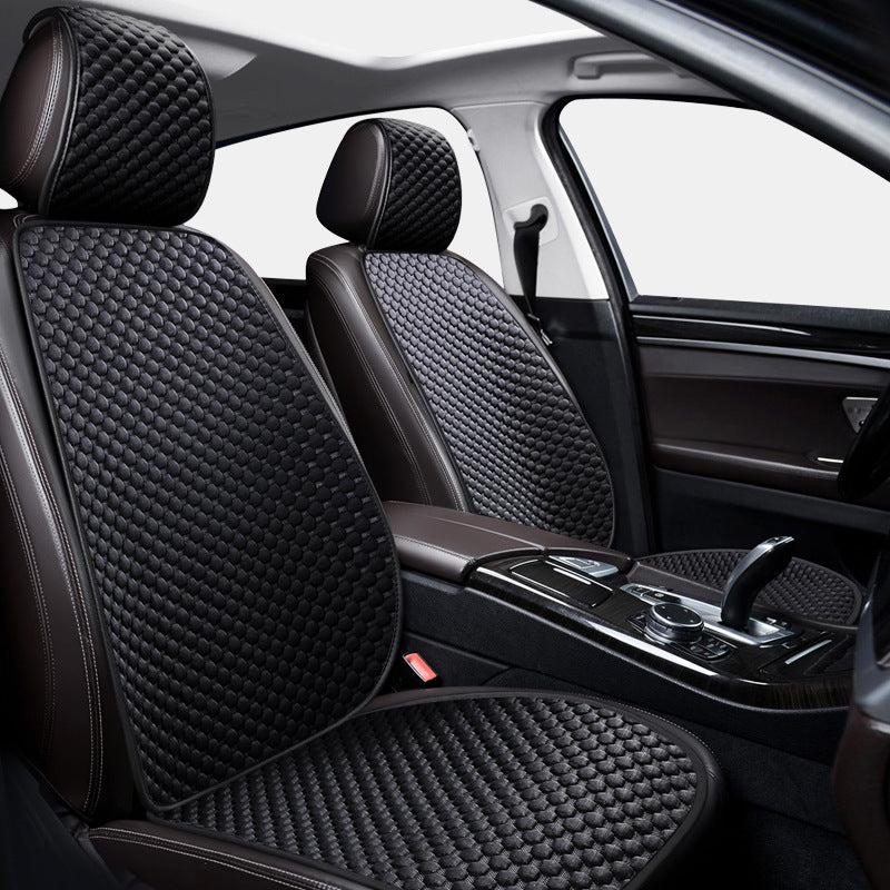 Garage & Vehicles : Cooling, breathable car seat protector in Black van Vandaliamo