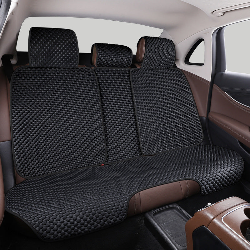 Garage & Vehicles : Cooling, breathable car seat protector in Black Back Seat van Vandaliamo