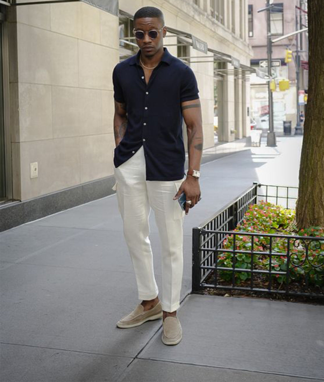 Loafers : Men's Vintage Leather Loafers in van Vanda Liamo