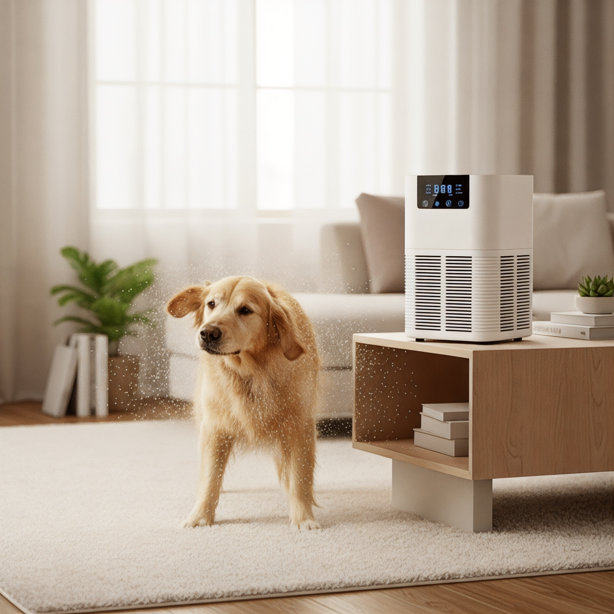 Home Decor : LuftRein HEPA Air Purifier - Compact Home Air Cleaner in van Vandaliamo