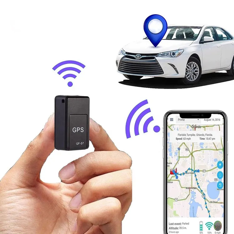 Garage & Fahrzeuge : Magnetic Mini GPS Tracker - Worldwide Tracking | No Subscription Required in Default Title van Vandaliamo