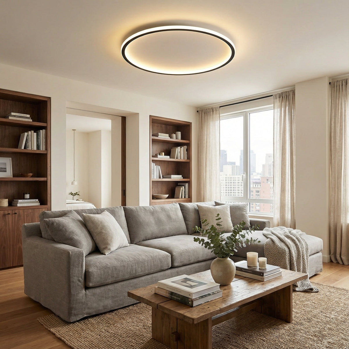 Scandinavian Round LED Ceiling