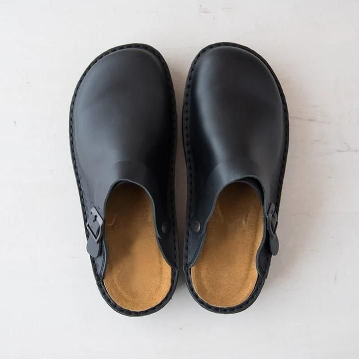 Slippers : Men's Orthopedic Leather Slippers in van Vandaliamo