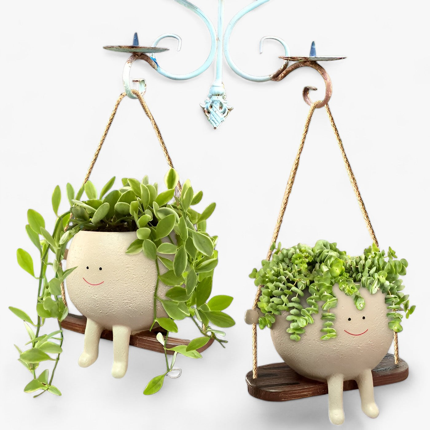 house & garden : Floral Delight | Wall-mounted flower pot - Playful and space-saving in van Vandaliamo