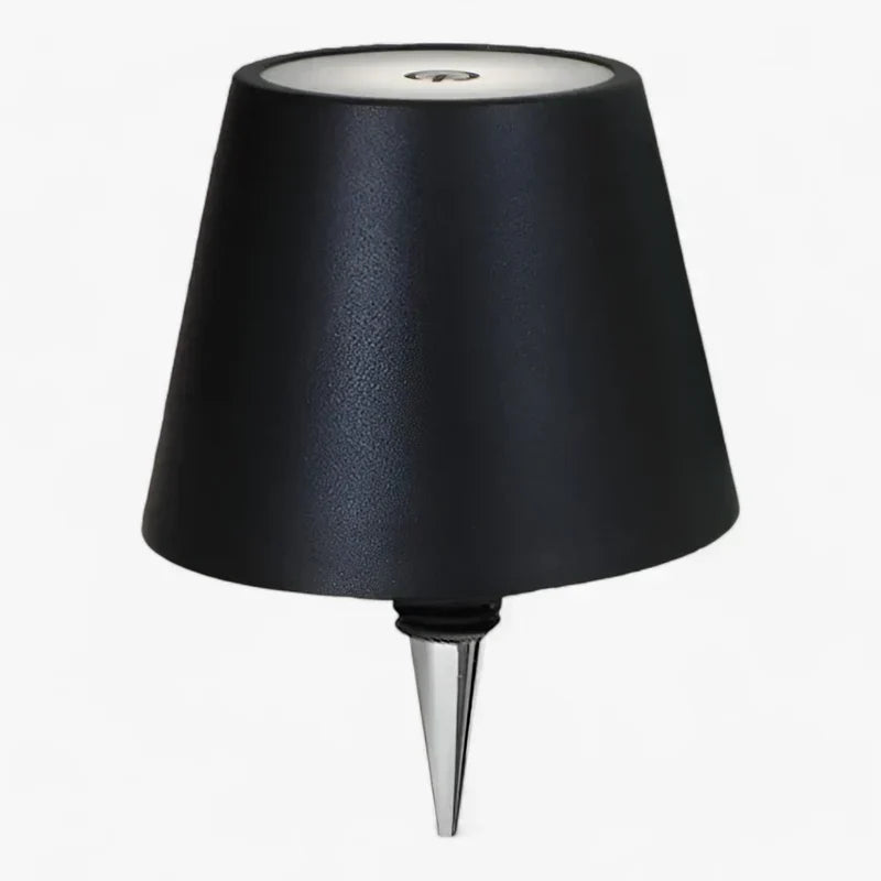 other : Wireless LED Lamp in the shape of a wine bottle - Portable, Rechargeable Decorative Lighting in Black A van Vandaliamo