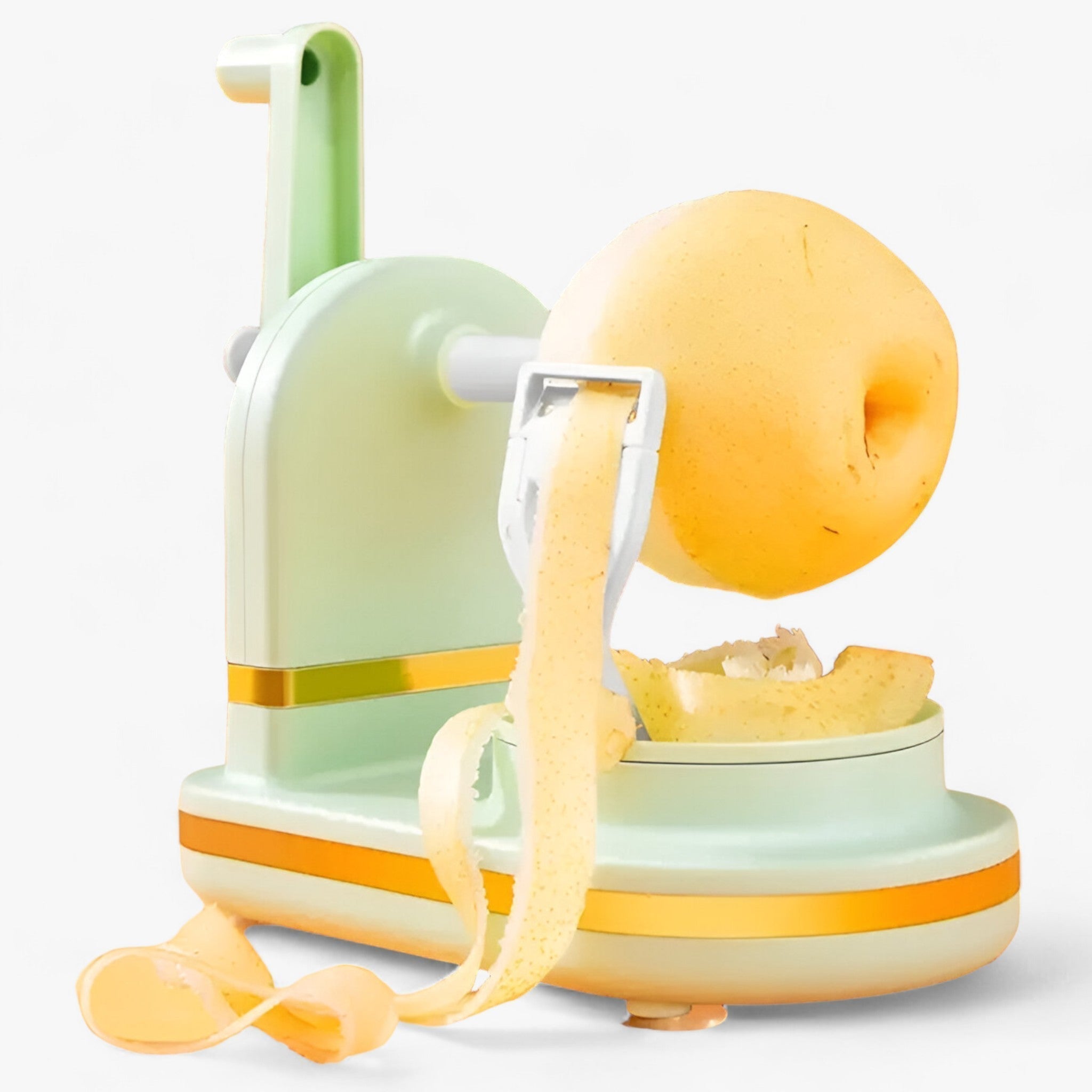 house & garden : Fruit Peeler - Quick and Easy Peeling in Light green B van Vandaliamo