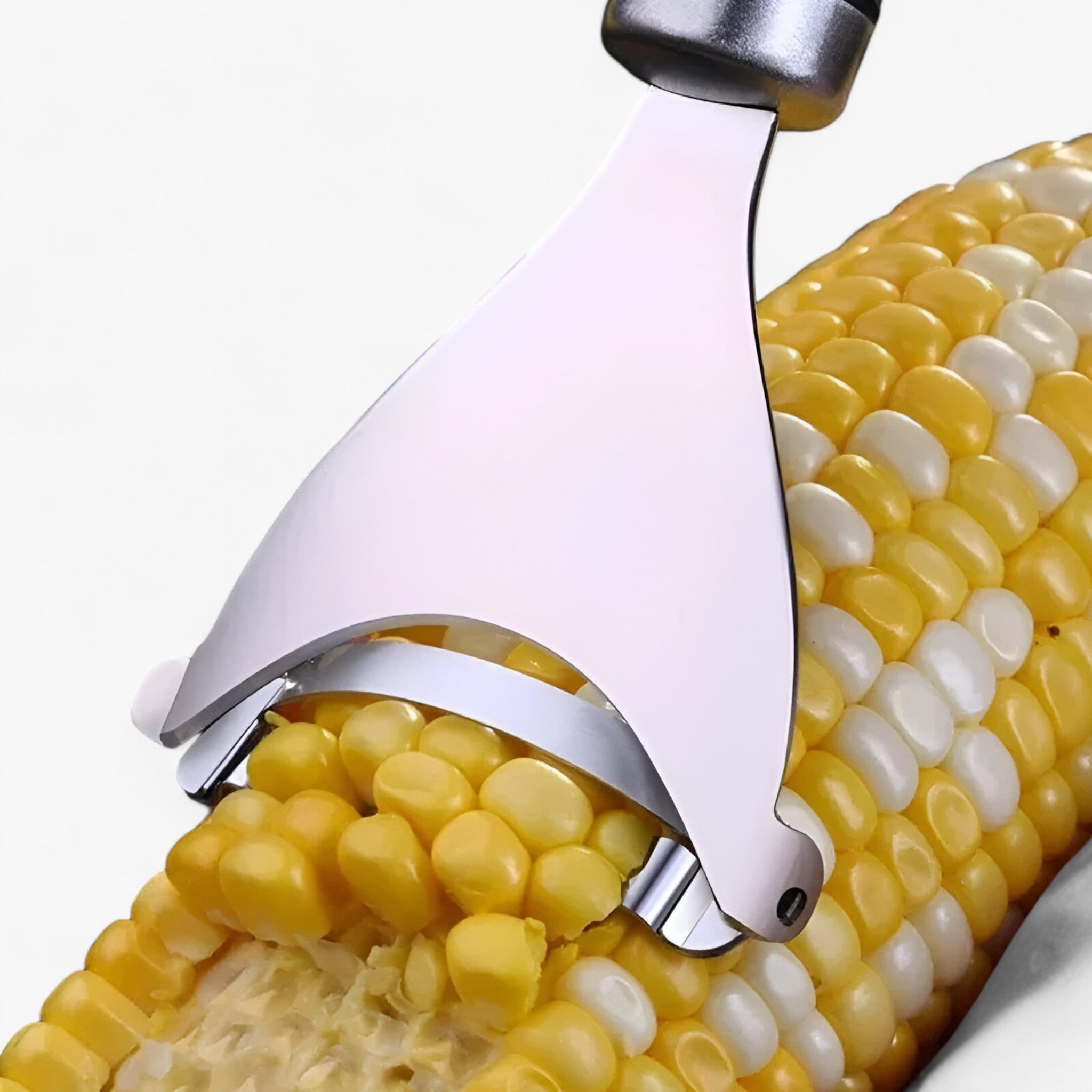 other : Stainless Steel Corn Stripper - Easy Corn Kernel Removal in van Vandaliamo