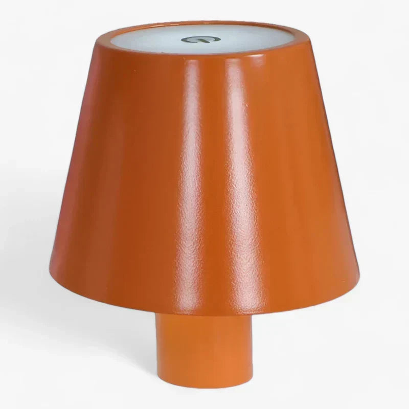 other : Wireless LED Lamp in the shape of a wine bottle - Portable, Rechargeable Decorative Lighting in Orange B van Vandaliamo